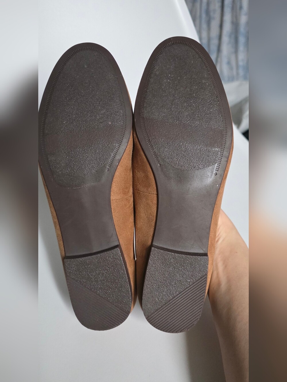 LOFT Outlet brown suede loafers Size 7 - Picture 3 of 5